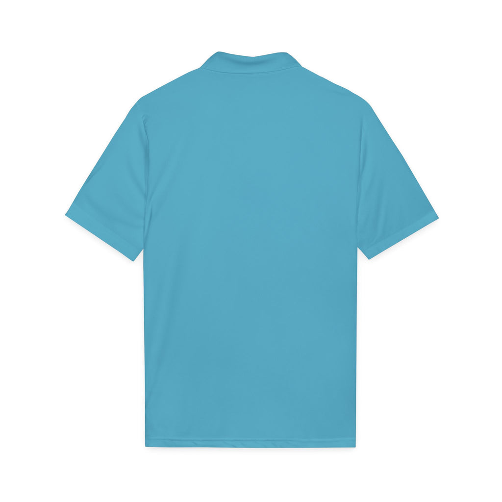 Mens NO SLOW PLAY embroidered polo