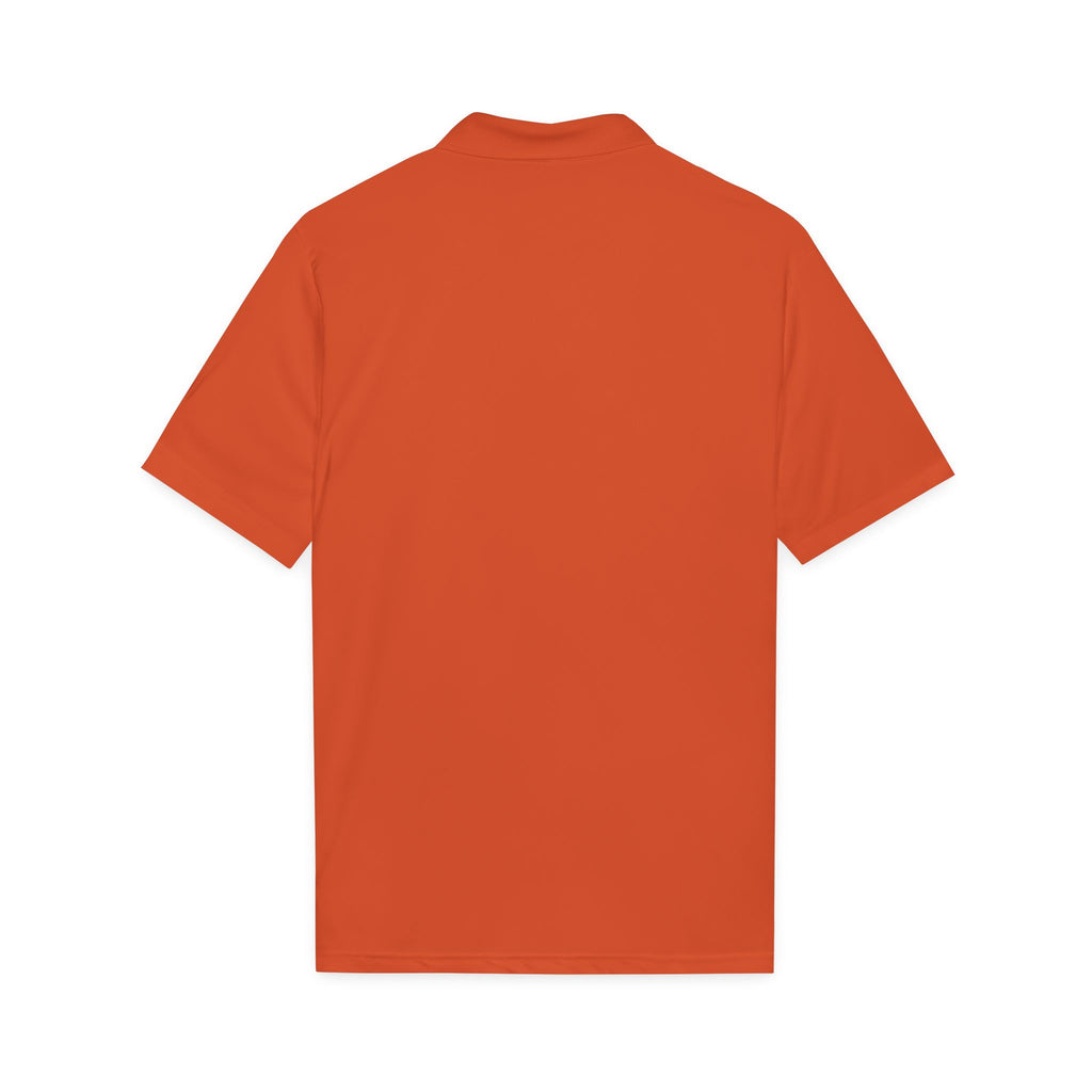 Mens NO SLOW PLAY embroidered polo