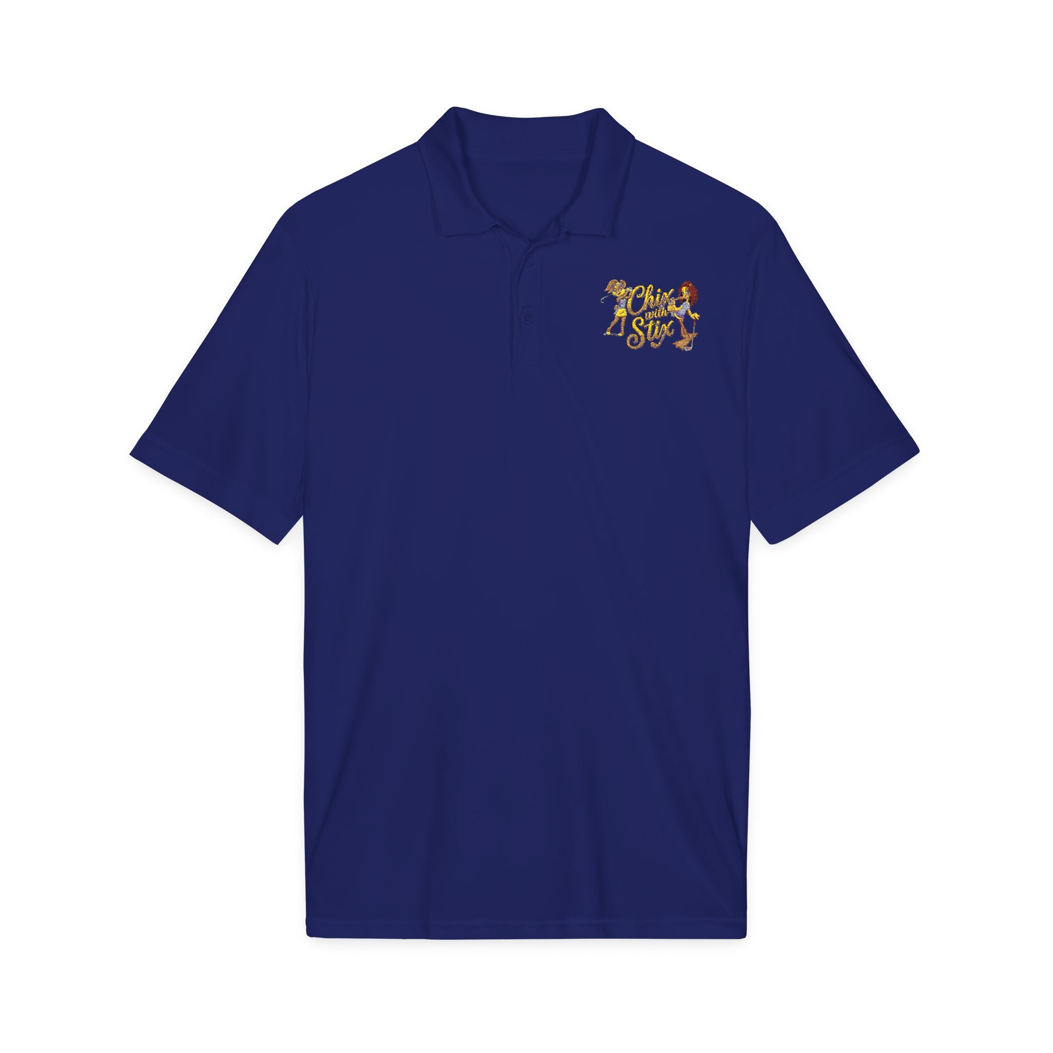 Chix with Stix. Print Chest Logo