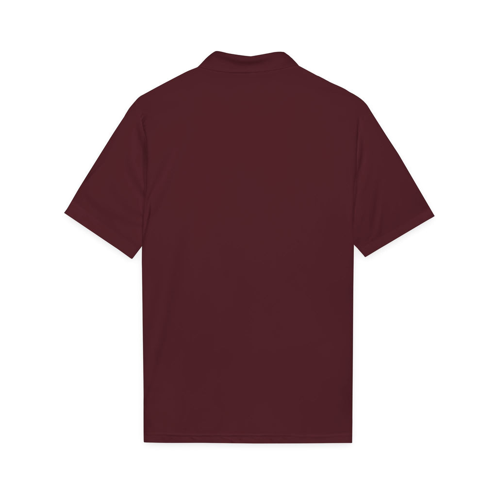 Mens NO SLOW PLAY embroidered polo