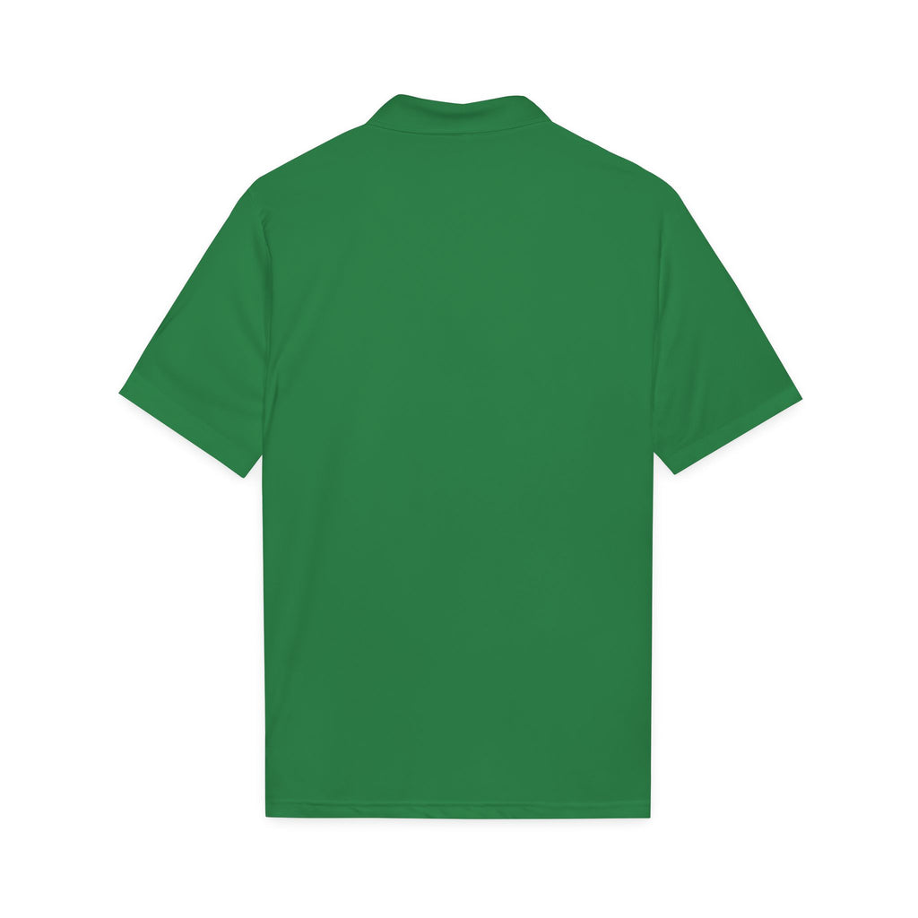 Mens NO SLOW PLAY embroidered polo