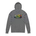 Team Birdie Juice Hoodie Tee — Golf Cartoon Birds Long-Sleeve Hooded Shirt